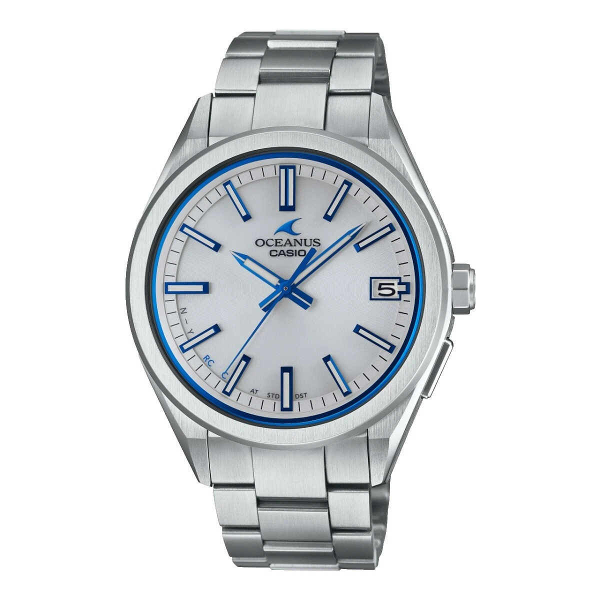 不锈钢卡西欧 OCEANUS 石英腕表