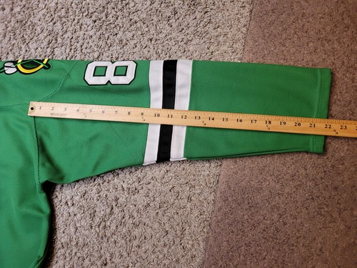 NHL Reebok CCM Chicago Blackhawks Jersey St. Patricks Day Hossa Size 48 NICE - Picture 16 of 16