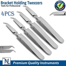 Bracket Holding Tweezers Orthodontic Reverse Action Holding Self Direct Bonding