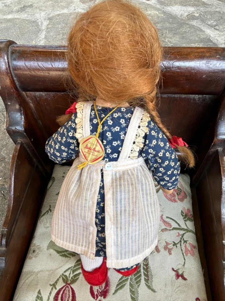 Käthe Kruse Puppe Original Modell Hanne Kruse Germany anni '70 Bambola Vintage - Immagine 3 di 4