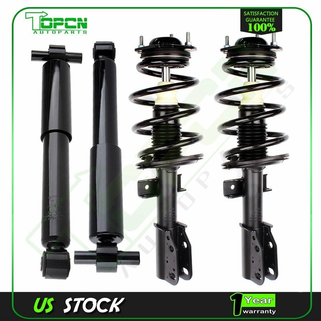 Fits 0812 Buick Enclave 4Pcs Front Complete Struts and Rear Shock