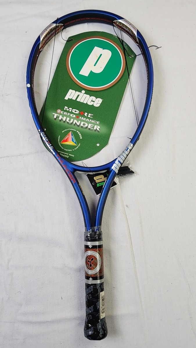 Prince More Thunder Tennis Racket (TC90A) w/ Cover - 4 1/2