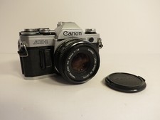 Canon AE-1 35mm SLR Film Camera w/ Canon FD 1:1.8 50mm Lens
