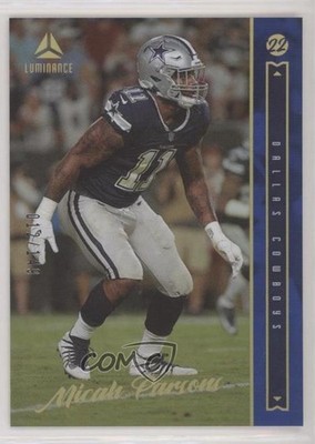 2022 Panini Luminance Blue 12/149 Micah Parsons #22 qf8