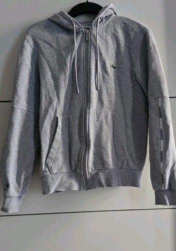 LACOSTE Jacke Hoodie Grau Gr. XS