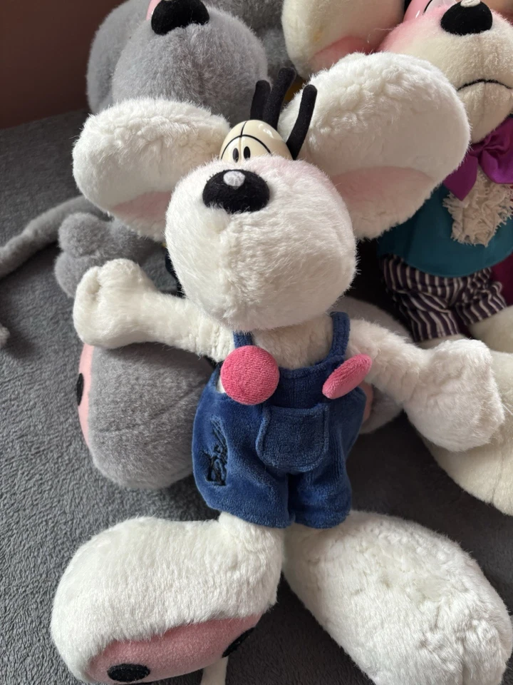 Diddl Maus Stofftier Konvolut 10 Mäuse Verschiedene Größen Vintage Sammlung - Bild 3 von 4