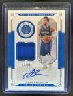 2020-21 National Treasures Jalen Brunson Game Gear Jersey Auto #57/99 Mavericks