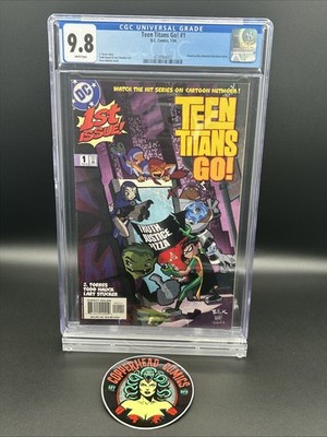 Teen Titans Go! #1 DC Comics 2004 CGC 9.8 1st Appearance Animated Titans