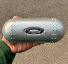 Oakley Metal Sunglasses Case Aluminum Vault Hard Shell Torpedo Clamshell Eyewear