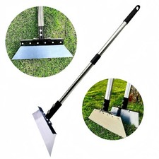⁺Garden Cleaning Shovel 1.6m Adjustable Handle Flat Shovel Floor Scraper Tool