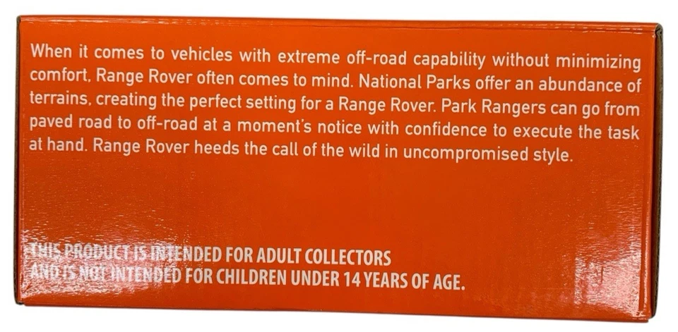 Matchbox Collectors Mattel Creations Green National Parks 1975 Range Rover - Image 3 of 4