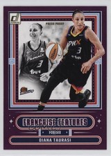 2025 Donruss WNBA Franchise Features Press Proof Purple Diana Taurasi #14 1by6