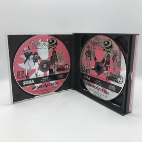 Sakura Taisen 2 (Sakura Wars 2) (Sega Saturn,1998) from japan good Used