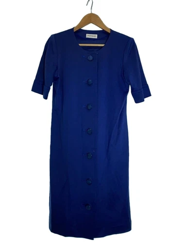 SAINT LAURENT (YSL) Abito manica corta YVES SAINT LAURENT blu M