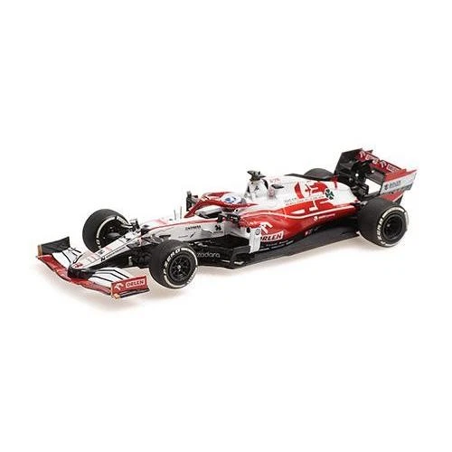 1:18 MINICHAMPS Alfa Romeo C41 Kimi Raikkonen Abu Dhabi F1 Gp 2021 117212307 Mod - Bild 2 von 2