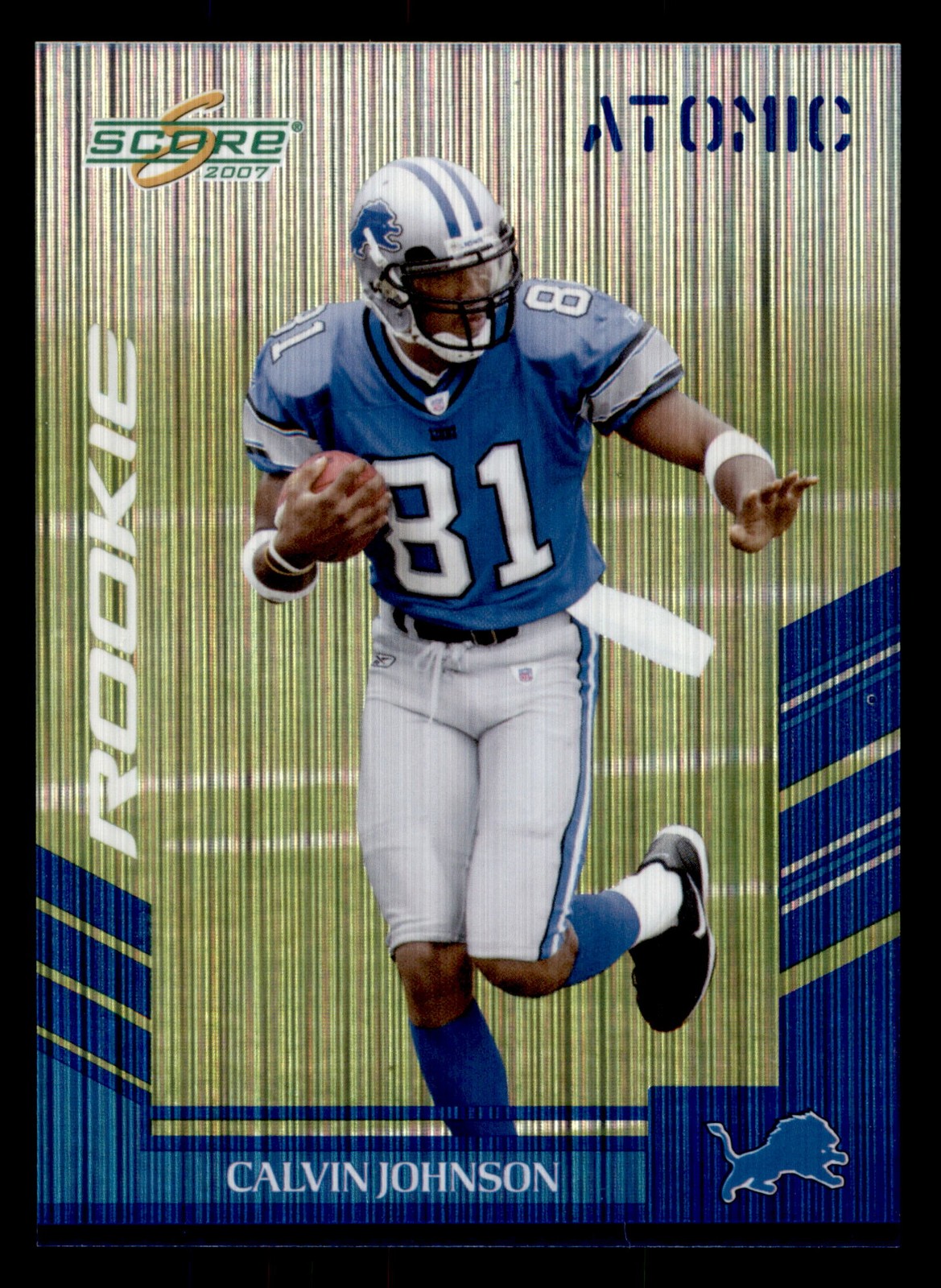2007 Score #351 Calvin Johnson Atomic