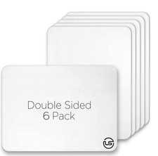 Small White Board 9 x 12 Dry Erase Board 6 White Board Dry Erase Double Sided...