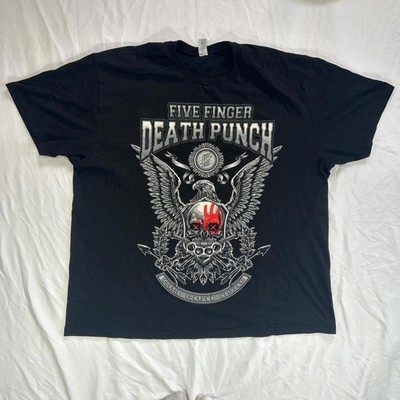 Black Five Finger Death Punch band tee from 2019 tour