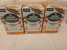 Green Mountain Coffee Roasters Pumpkin Spice K-Cup Pods 30 Count Exp 5/2027