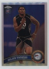 2011 Topps Chrome Refractor Julius Thomas #92 y0i