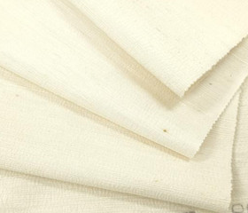 Ivory Hama Pongee UnUsed UnDyed Bolt By the Yard Silk Japanese Kimono Fabric BJ