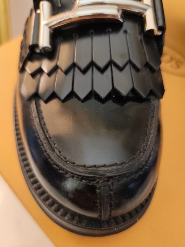 Tod's Damen Halbschuhe "Double T" Leder schwarz - Bild 10 von 23