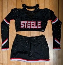 Steele Athletics All Star Cheer Uniform Rebel Adult Large