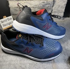New Balance Logic SD10 Men’s 14 Composite Toe Work Shoes Denim Red NWOB