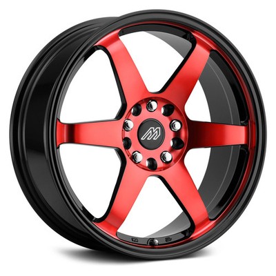 MACH Performance MP60 Wheel 17x7.5 (38, 5x114.3, 72.56) Black Single Rim