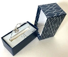 Choice Vintage Signed Gold/Silver  Link Charm Chain Bangle Bracelets