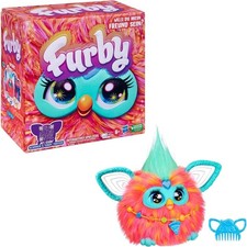 Furby Coral - Peluche Interattivo - Parla Tedesco - Giocattolo Nuovo e Confezione Originale