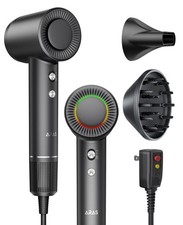 Hair Dryer, Negative Ionic Blow Dryer with 160000 RPM Professional High-Speed...