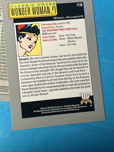1991 DC Comics Impel Series 1 Cards Complete Base Set 1-180 (NM) - 1 set only - Picture 7 of 12