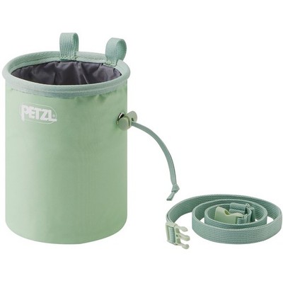 Petzl Bandi Chalkbag, Chalk Bag, klettern, boldern, bergsteigen, grün