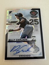 2025 Panini Prizm Billy Carlson FOTL Auto Pandora Black 1/1 No150