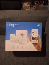 Ring Alarm 5-Piece Security Kit - White 4K11S7-0EN0 1st Gen - Brand New