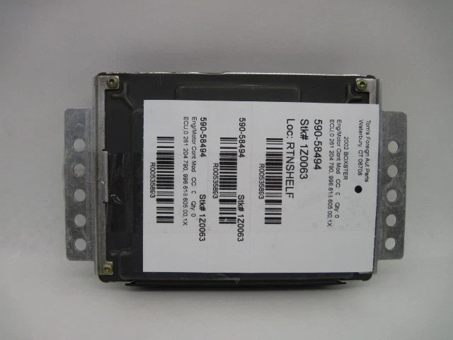 ORDENADOR ECM ECU Porsche Boxster 911 1999 99 00 01 02 0 261 204 790 535893 Foto 3 de 4