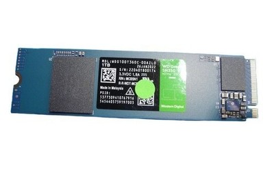 Western Digital WD Green SN350   1TB   M.2   2280 NVMe SSD PCIE Gen3 X4 