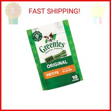 Greenies Veterinarian-Recommended Adult Natural Dental Dog Treats Petite Size, D