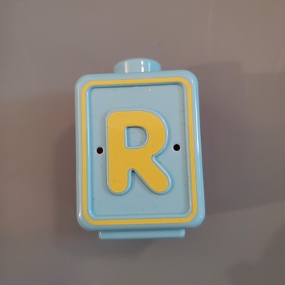 Vtech Alphabet Block - Sit to Stand Train Replacement Block A / R
