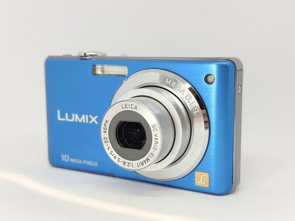 Panasonic DMC-FS7 ブルー Panasonic Lumix DMC-FS7 Blue Digital Camera 12.1MP Tested