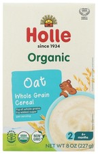 Organic Wholegrain Oat Cereal, 8 OZ