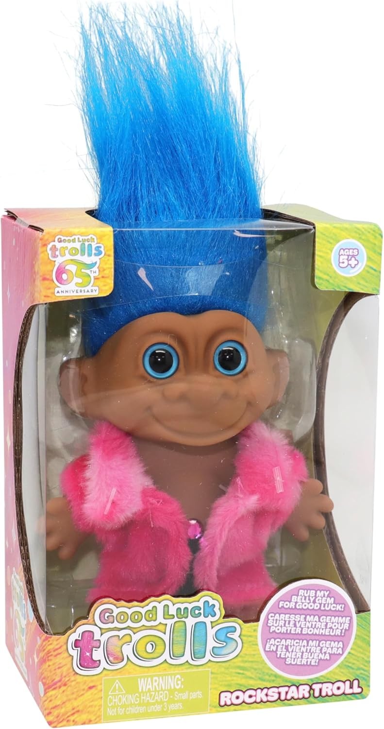 Good Luck Trolls: Rockstar Troll 4"" Doll