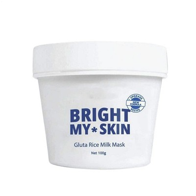 Jejuby Cream, Radiant My Skin Gluta Rice Milk Mask, Gluta Rice Clay Mask 100g