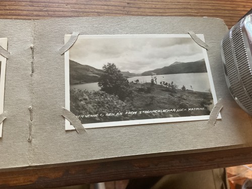 Valentinstag Schnappschüsse, Stronachlachar, Schottland, um 1920 - Bild 8 von 13