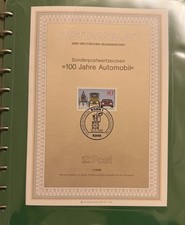 Lot Of 91 German ERSTTAGSBLATT Sonderpostwertzeichen  Stamp Lot 1986-88 RARE