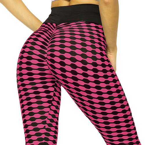Anti Cellulite Yoga Hose Damen Leggings Kompression Push Up Fitness Gym Leggins - Bild 26 von 29