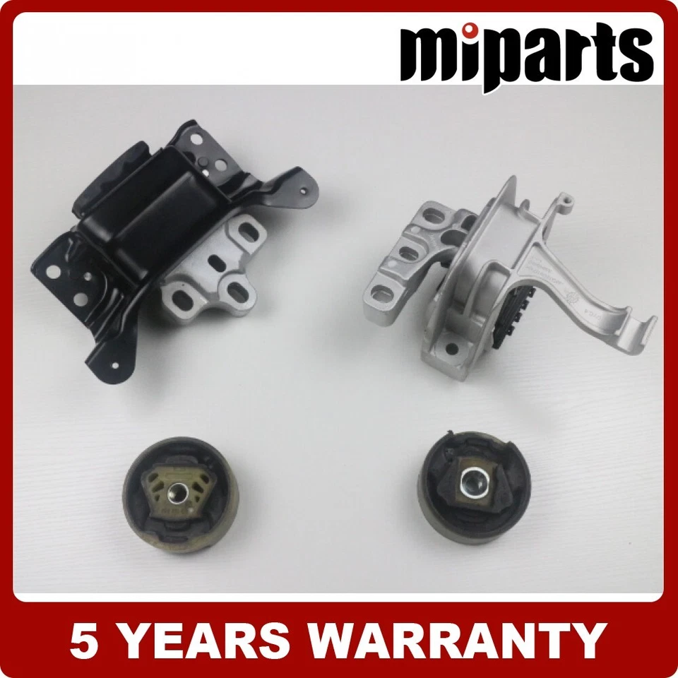 Motor And Trans Mount Set 4pcs Fit For Audi A3 2015-2016 A3 Quattro 2015-2019 - Image 2 of 4