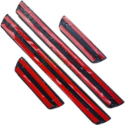 Para Hyundai i20 2024 accesorios mate acero inoxidable coche listones de entrada listones protectores - Imagen 3 de 4