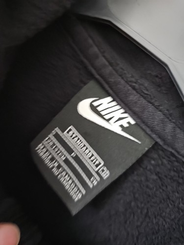 BOYS NIKE HOODED TRACKSUIT 🩶 BLACK 🩶 Size S 🖤 (128-137cm) - Picture 6 of 6
